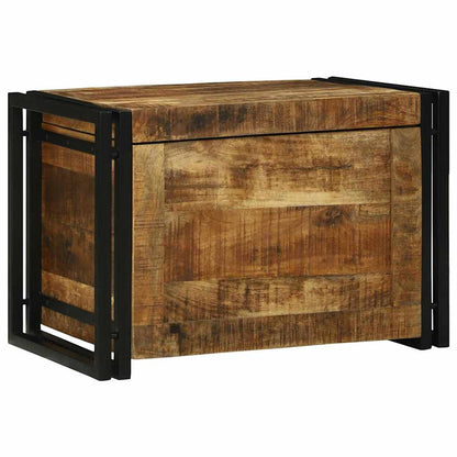 Scatola di Stoccaggio 60 x 40 x 41 cm legno massello di mango