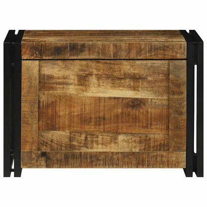Scatola di Stoccaggio 60 x 40 x 41 cm legno massello di mango