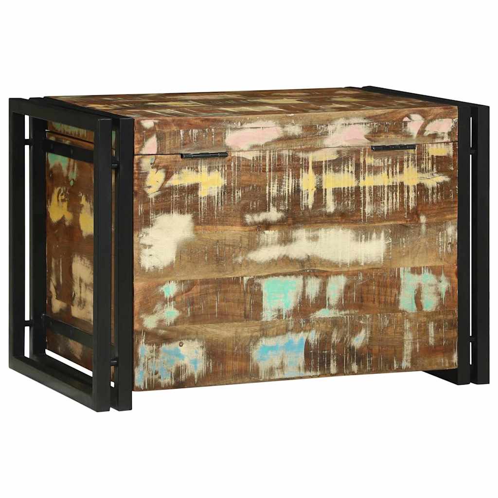 Scatola di Stoccaggio 60 x 40 x 41 cm Legno di recupero