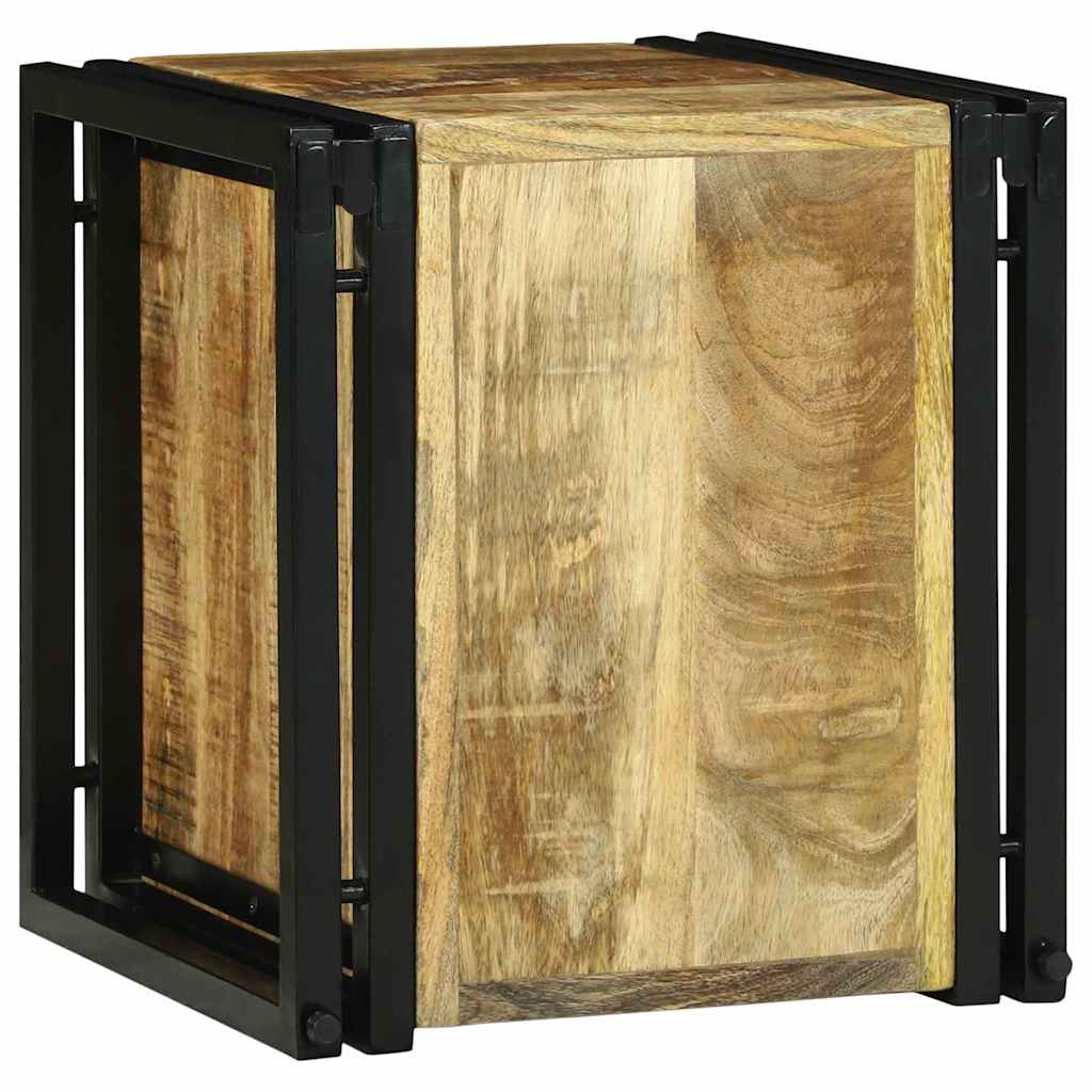 Portabottiglie 34.5 x 35 x 39 cm Legno massello di mango