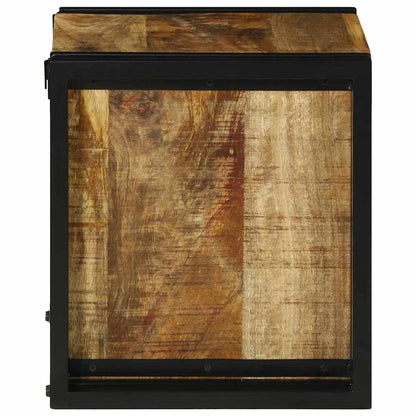 Portabottiglie 34.5 x 35 x 39 cm Legno massello di mango