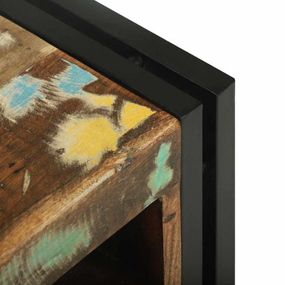 Portabottiglie 34.5 x 35 x 39 cm Legno massello di recupero