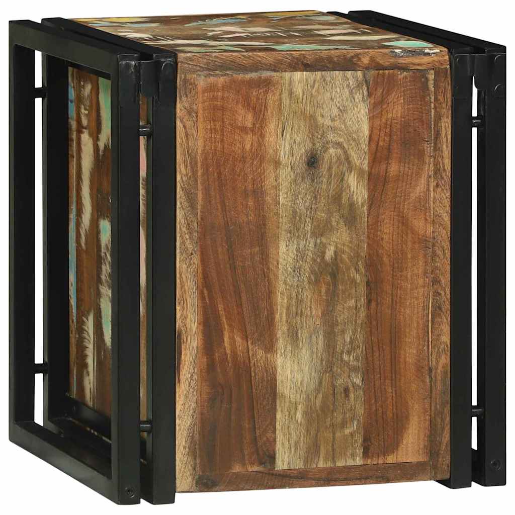 Portabottiglie 34.5 x 35 x 39 cm Legno massello di recupero