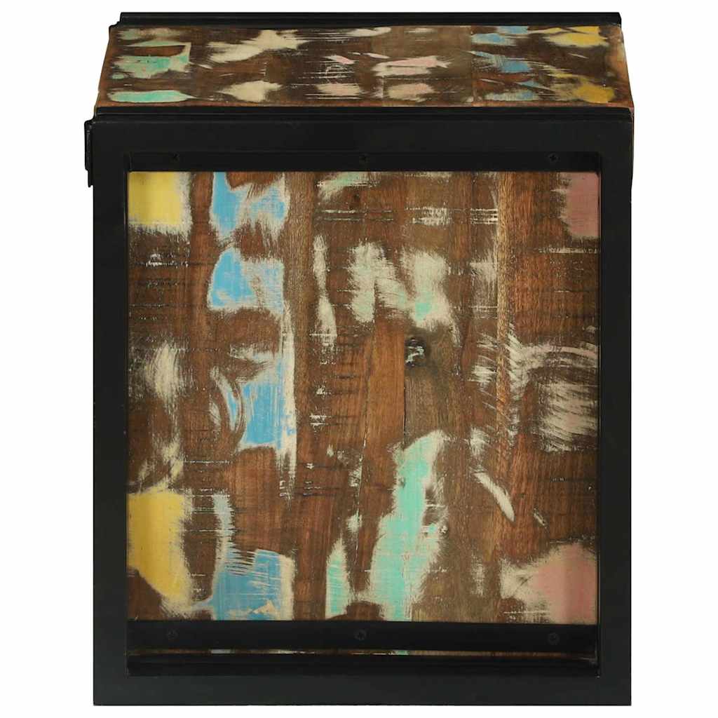 Portabottiglie 35 x 35 x 39 cm Legno Recuperato Massello | homemem39