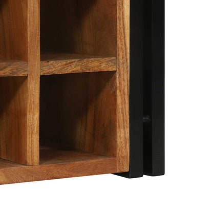 Portabottiglie 35 x 35 x 39 cm Legno di Acacia Massello | homemem39