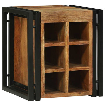 Portabottiglie 34.5 x 35 x 39 cm Legno massello di acacia