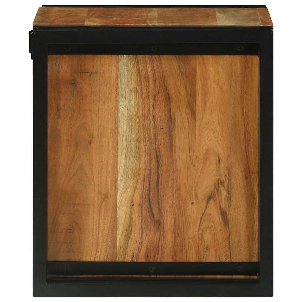 Portabottiglie 34.5 x 35 x 39 cm Legno massello di acacia