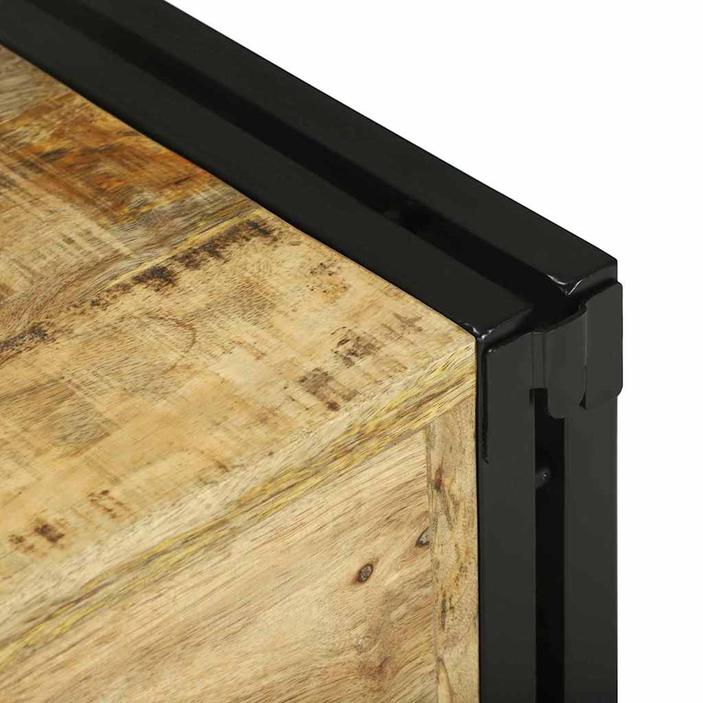 Portabottiglie 46 x 35 x 27.5 cm Legno massello di mango