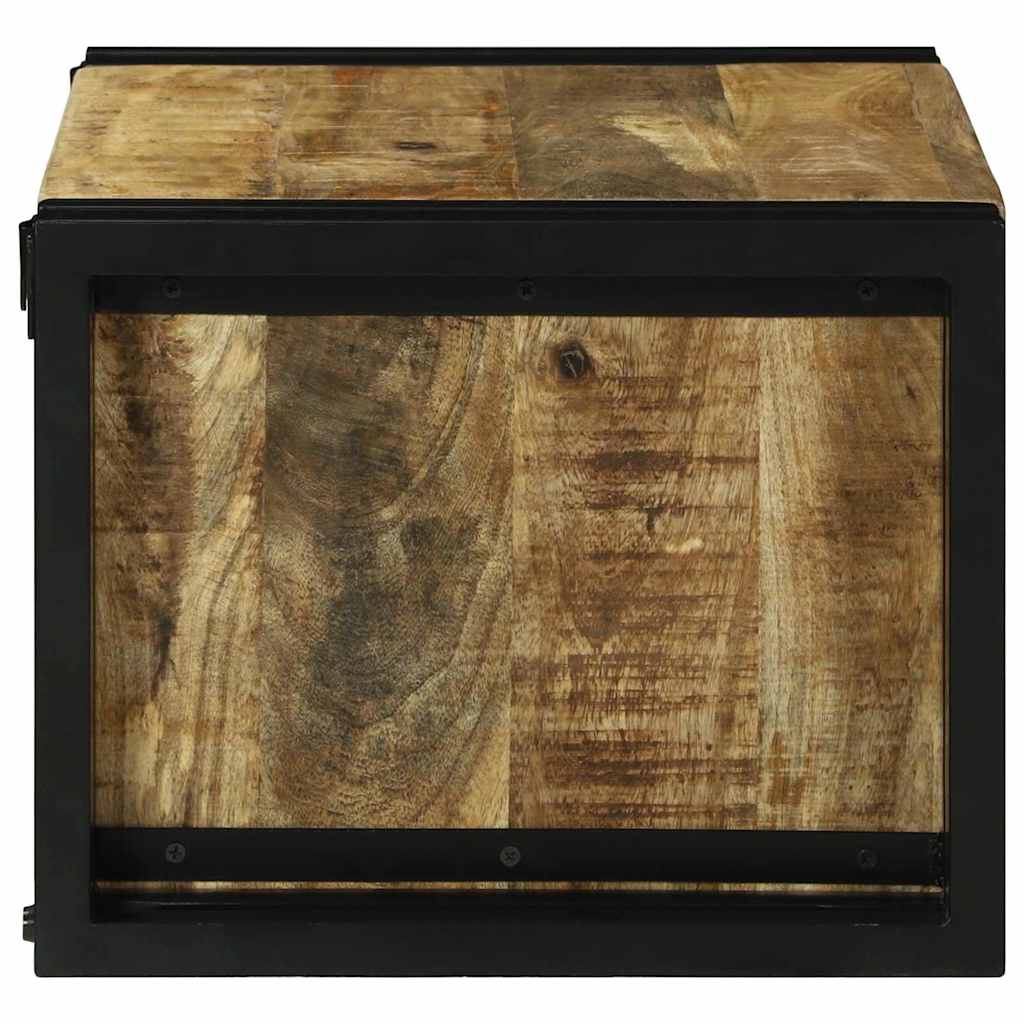 Portabottiglie 46 x 35 x 27.5 cm Legno massello di mango