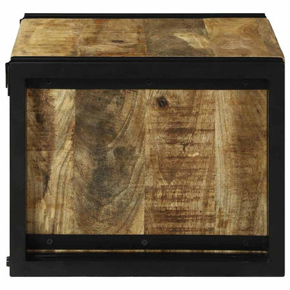 Portabottiglie 46 x 35 x 27.5 cm Legno massello di mango