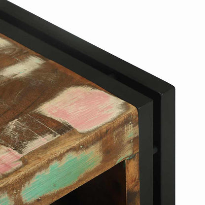 Portabottiglie 46 x 35 x 27.5 cm Legno massello di recupero