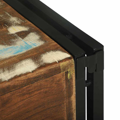 Portabottiglie 46 x 35 x 27.5 cm Legno massello di recupero