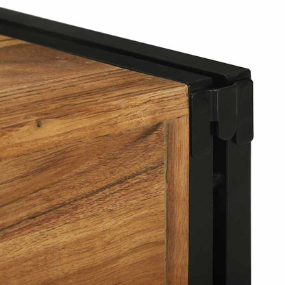 Portabottiglie 46 x 35 x 27.5 cm Legno massello di acacia