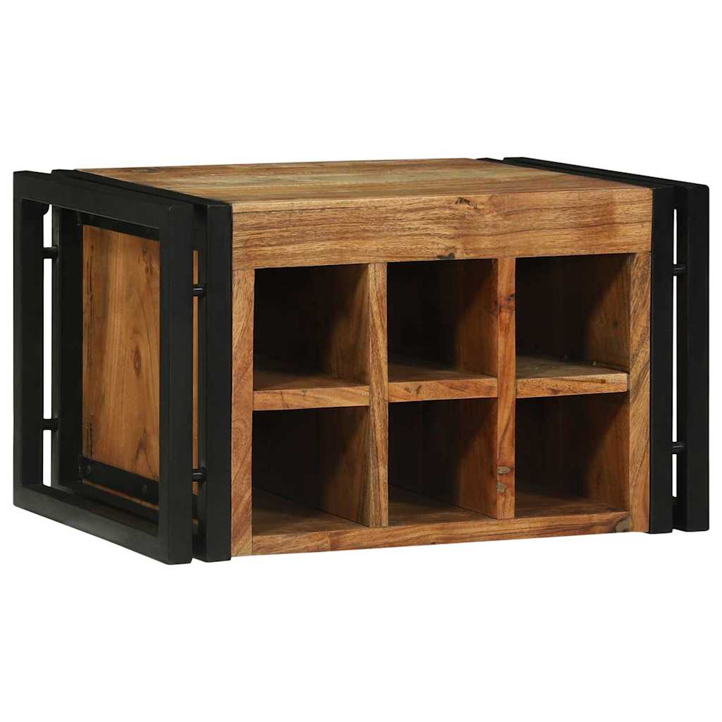 Portabottiglie 2 pcs 46 x 35 x 27,5 cm Legno di Acacia Massello | homemem39