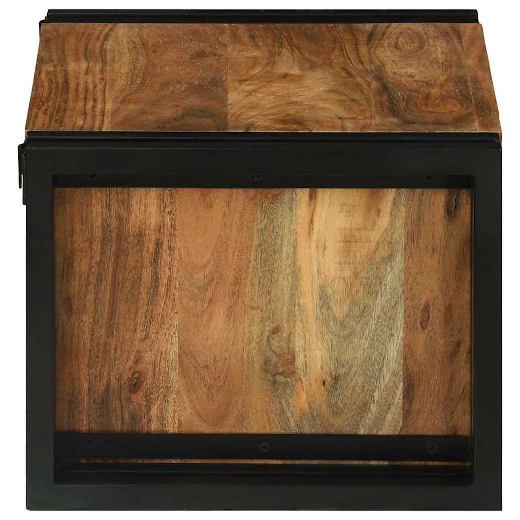 Portabottiglie 46 x 35 x 27.5 cm Legno massello di acacia