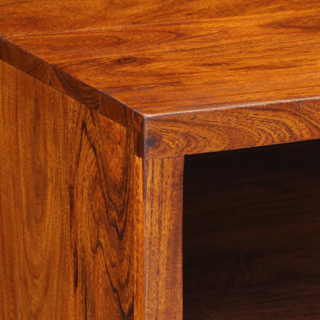Tavolino da Salotto 90x50x40 cm in Legno Massello di Acacia | homemem39