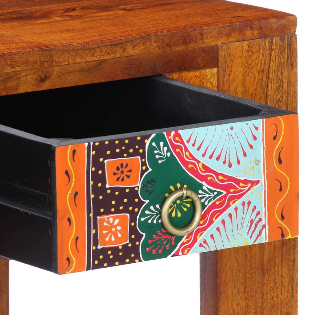 Scrivania Marrone 100 x 50 x 75 cm Legno massello di acacia