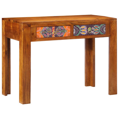 Scrivania Marrone 100 x 50 x 75 cm Legno massello di acacia