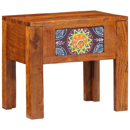Tavolo laterale con cassetto Marrone 40 x 30 x 36 cm
