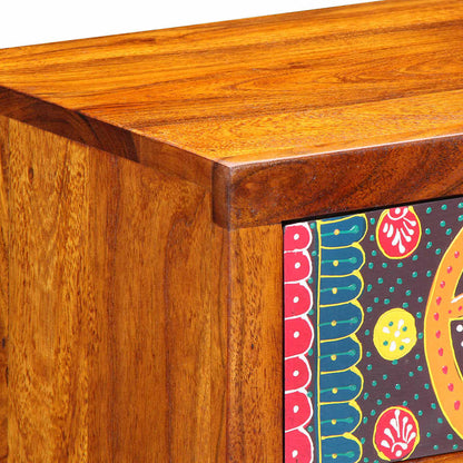 Armadio da Notte con cassetto 2 pcs Marrone 40 x 35 x 35 cm