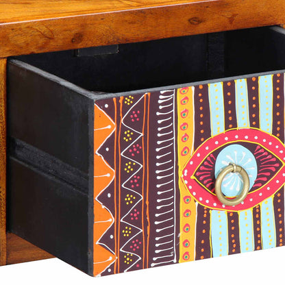 Armadio da Notte con cassetto 2 pcs Marrone 35 x 30 x 22 cm