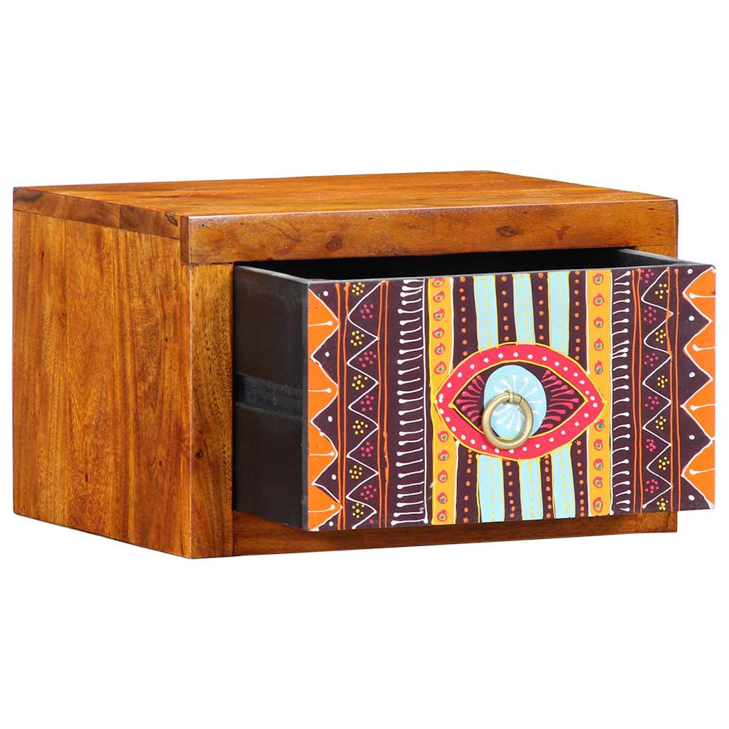 Armadio da Notte con cassetto 2 pcs Marrone 35 x 30 x 22 cm