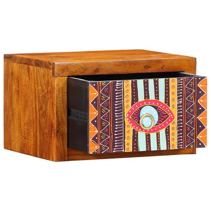 Armadio da Notte con cassetto 2 pcs Marrone 35 x 30 x 22 cm