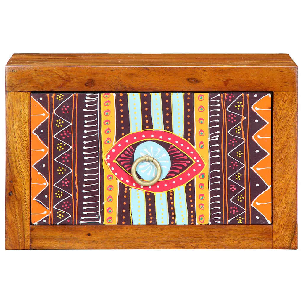 Armadio da Notte con cassetto 2 pcs Marrone 35 x 30 x 22 cm
