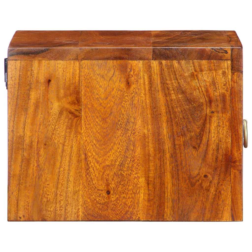 Armadio da Notte con cassetto 2 pcs Marrone 35 x 30 x 22 cm