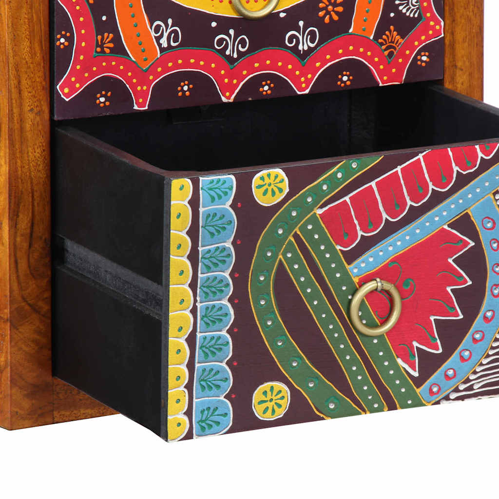 Armadio da Notte con cassetto Marrone 35 x 30 x 40 cm