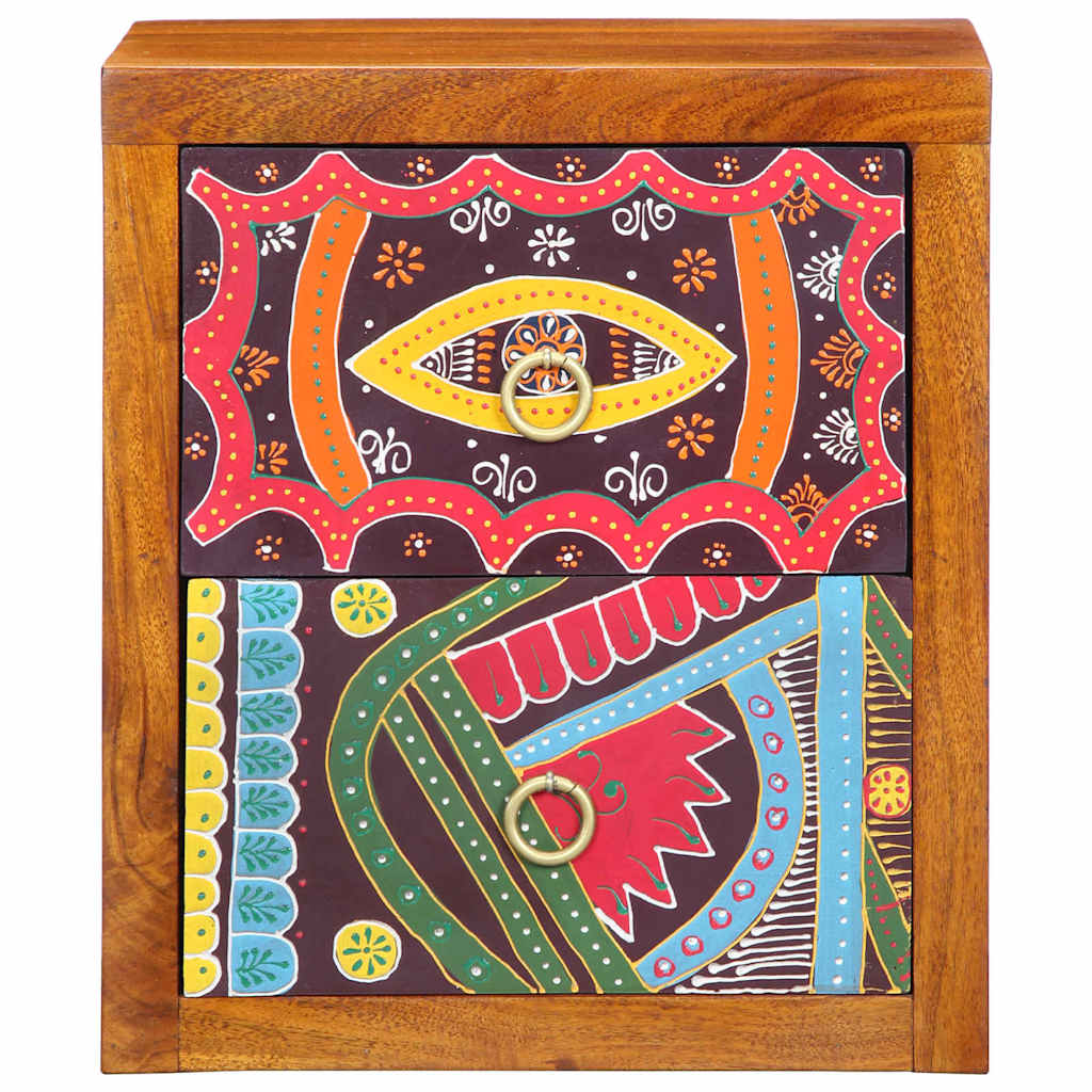 Armadio da Notte con cassetto Marrone 35 x 30 x 40 cm