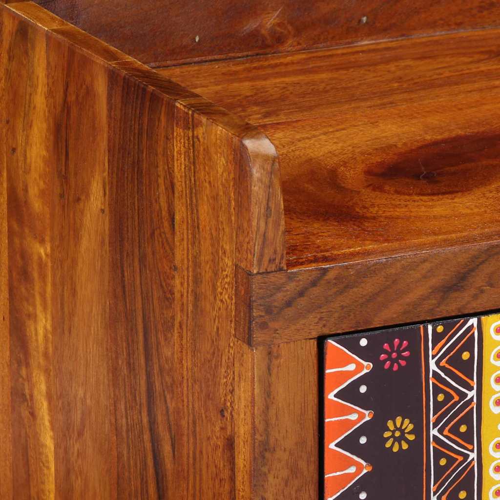 Panca per scarpe con cassetto Marrone miele 100 x 35 x 45 cm | homemem39