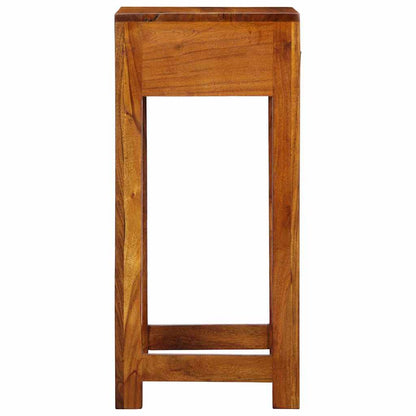 Porta telefono Marrone 35 x 35 x 75 cm Legno massello di acacia