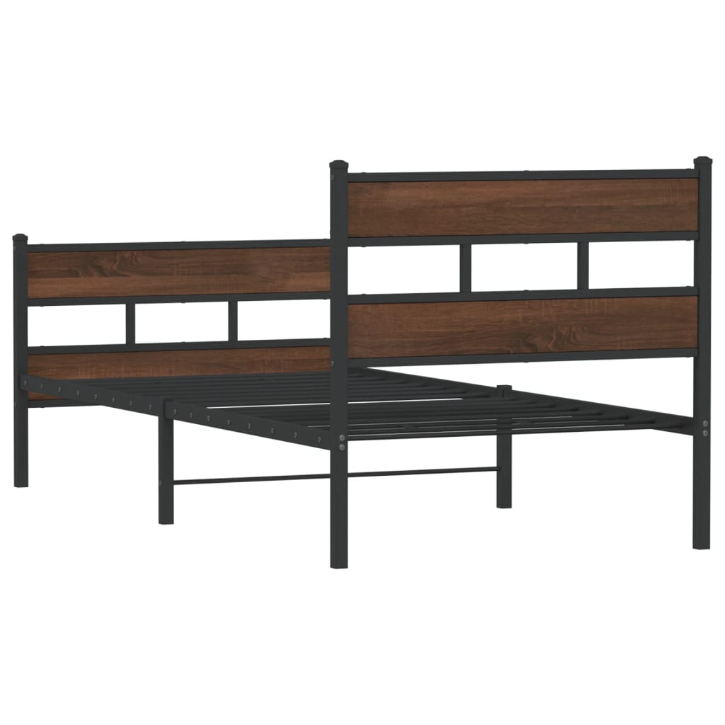 Giroletto senza Materasso con Testiera e Pediera 120x190 cm | homemem39