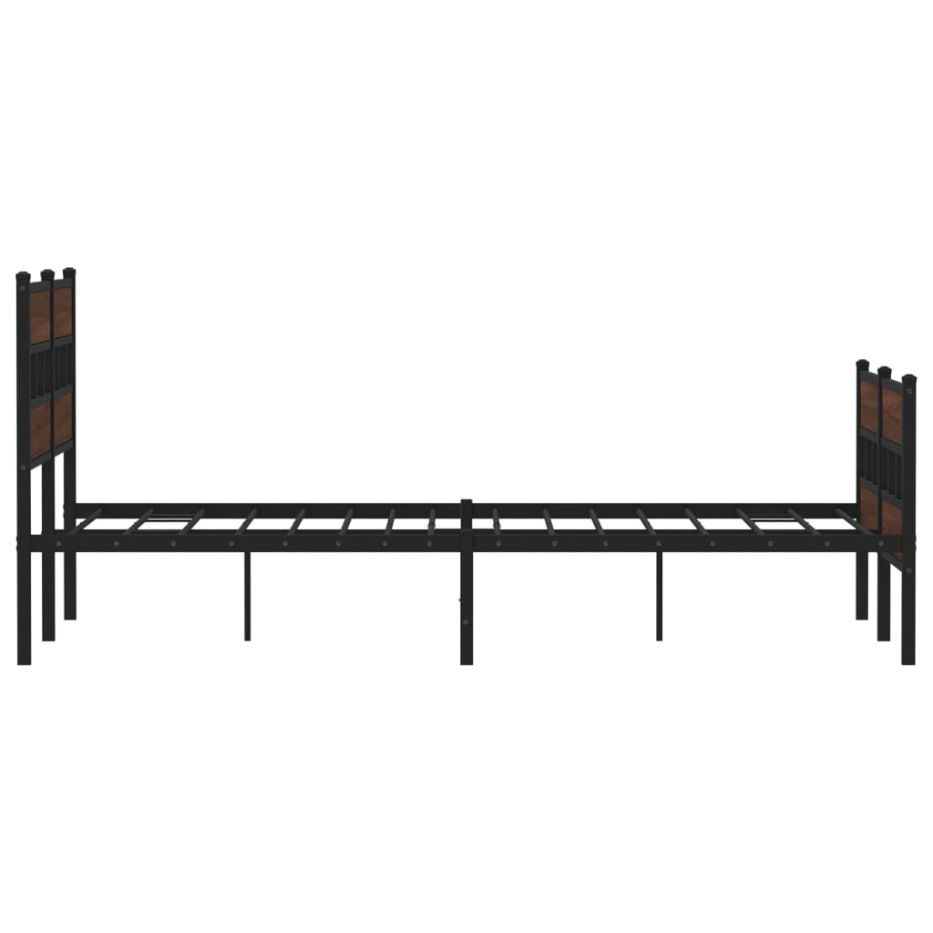 Giroletto senza Materasso con Testiera e Pediera 137x190 cm | homemem39