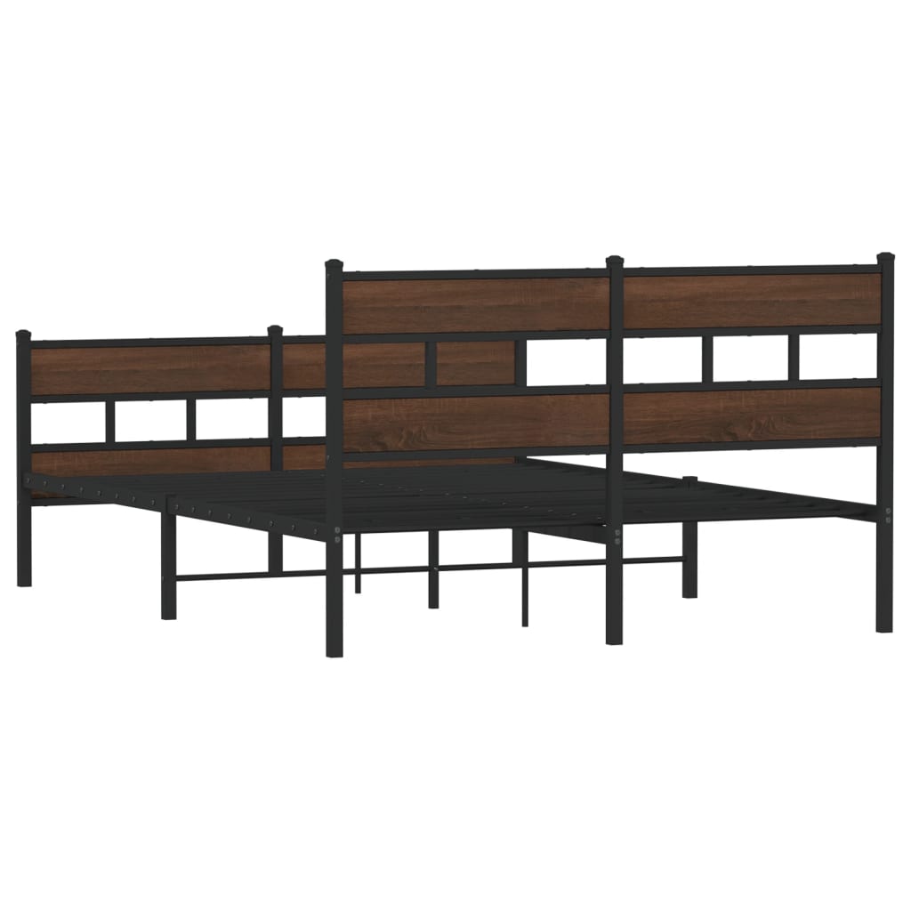 Giroletto senza Materasso con Testiera e Pediera 137x190 cm | homemem39