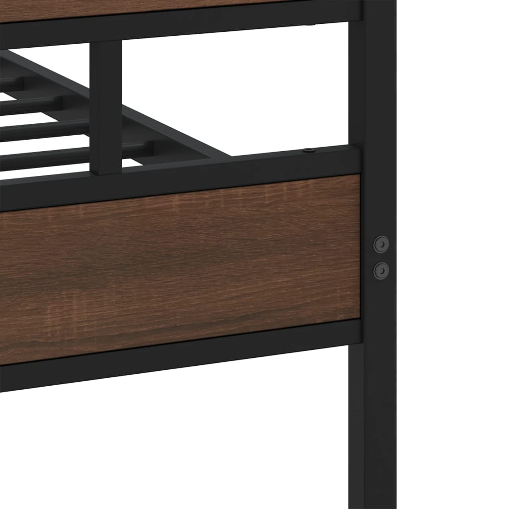 Giroletto senza Materasso con Testiera e Pediera 137x190 cm | homemem39