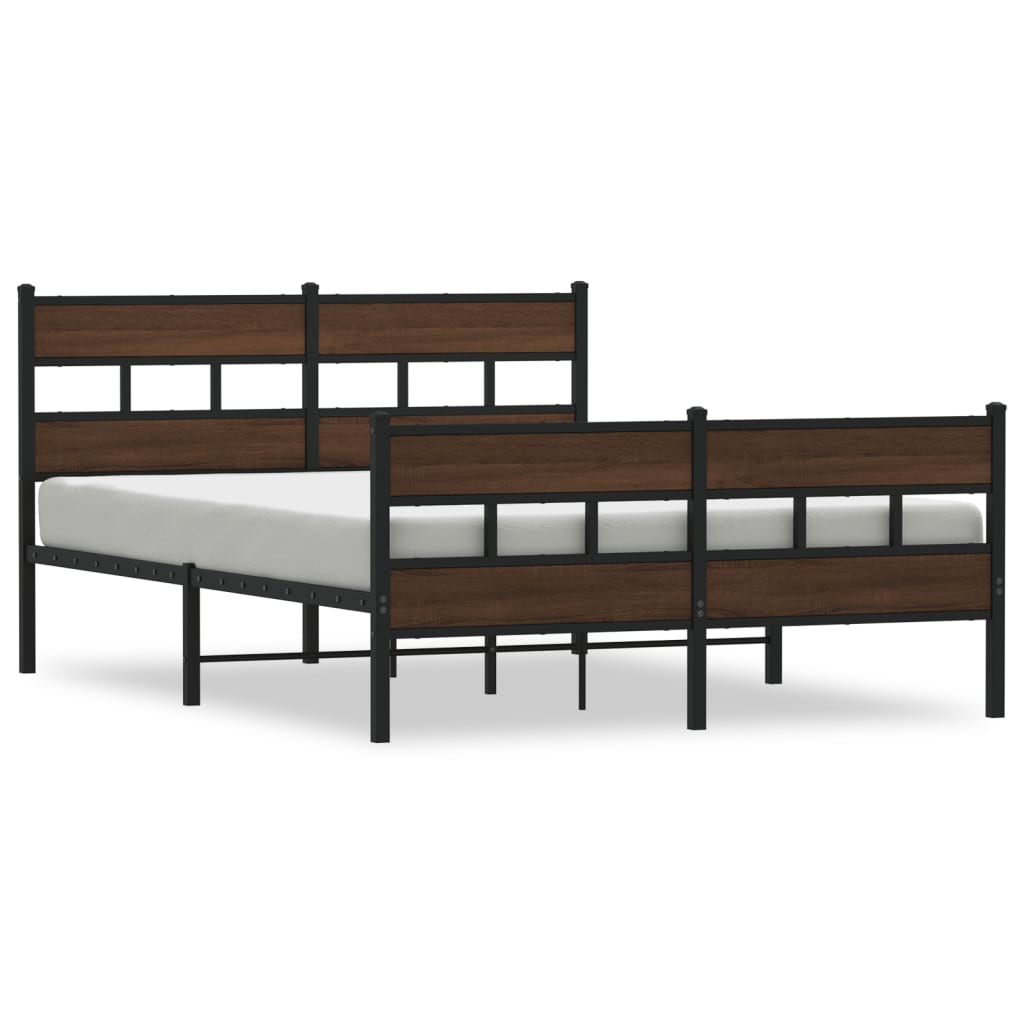 Giroletto senza Materasso con Testiera e Pediera 140x190 cm | homemem39