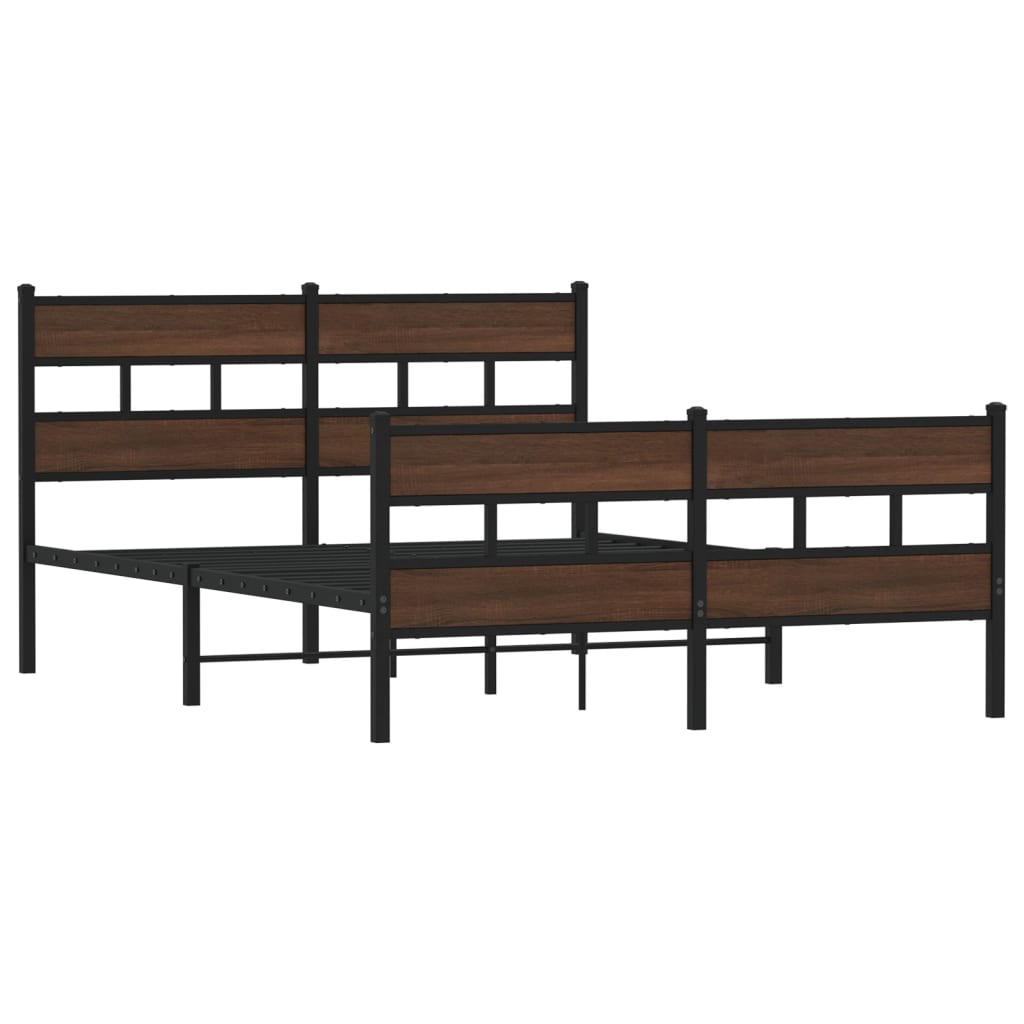 Giroletto senza Materasso con Testiera e Pediera 140x190 cm | homemem39