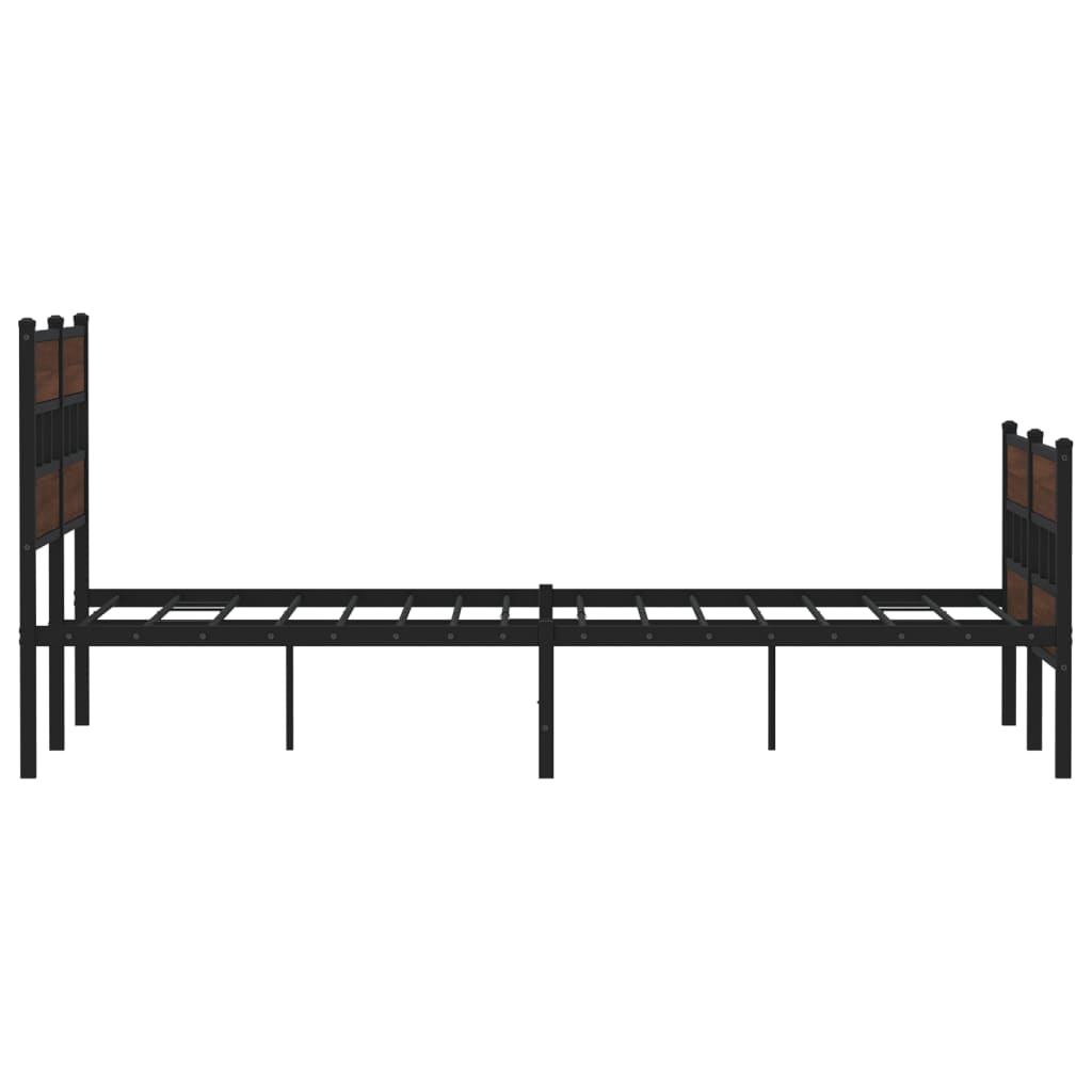 Giroletto senza Materasso con Testiera e Pediera 140x200 cm | homemem39