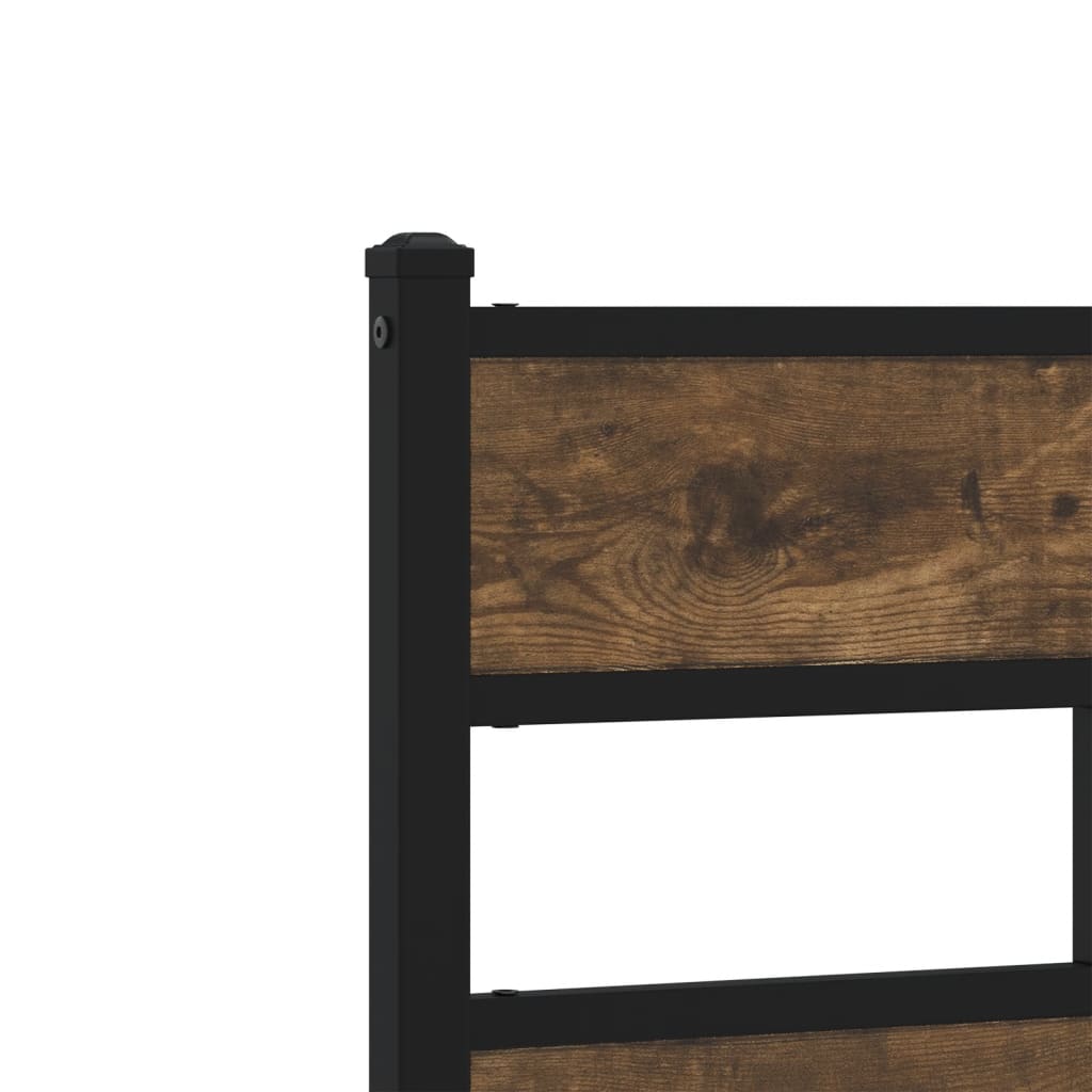 Giroletto senza Materasso con Testiera Rovere Sonoma 107x203cm | homemem39
