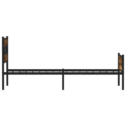 Giroletto senza Materasso Rovere Fumo 75x190 cm in Truciolato | homemem39