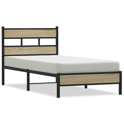 Giroletto senza Materasso Rovere Sonoma 75x190 cm in Truciolato | homemem39