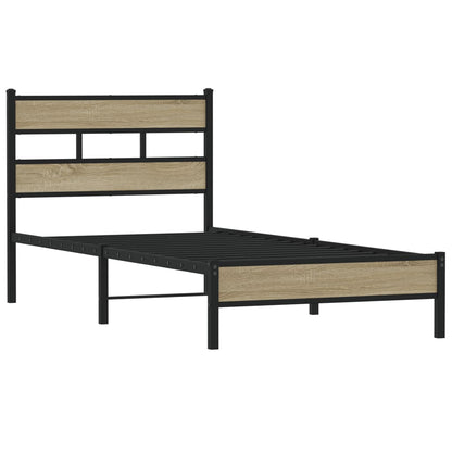 Giroletto senza Materasso Rovere Sonoma 75x190 cm in Truciolato | homemem39