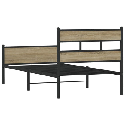 Giroletto senza Materasso Rovere Sonoma 100x190cm in Truciolato | homemem39
