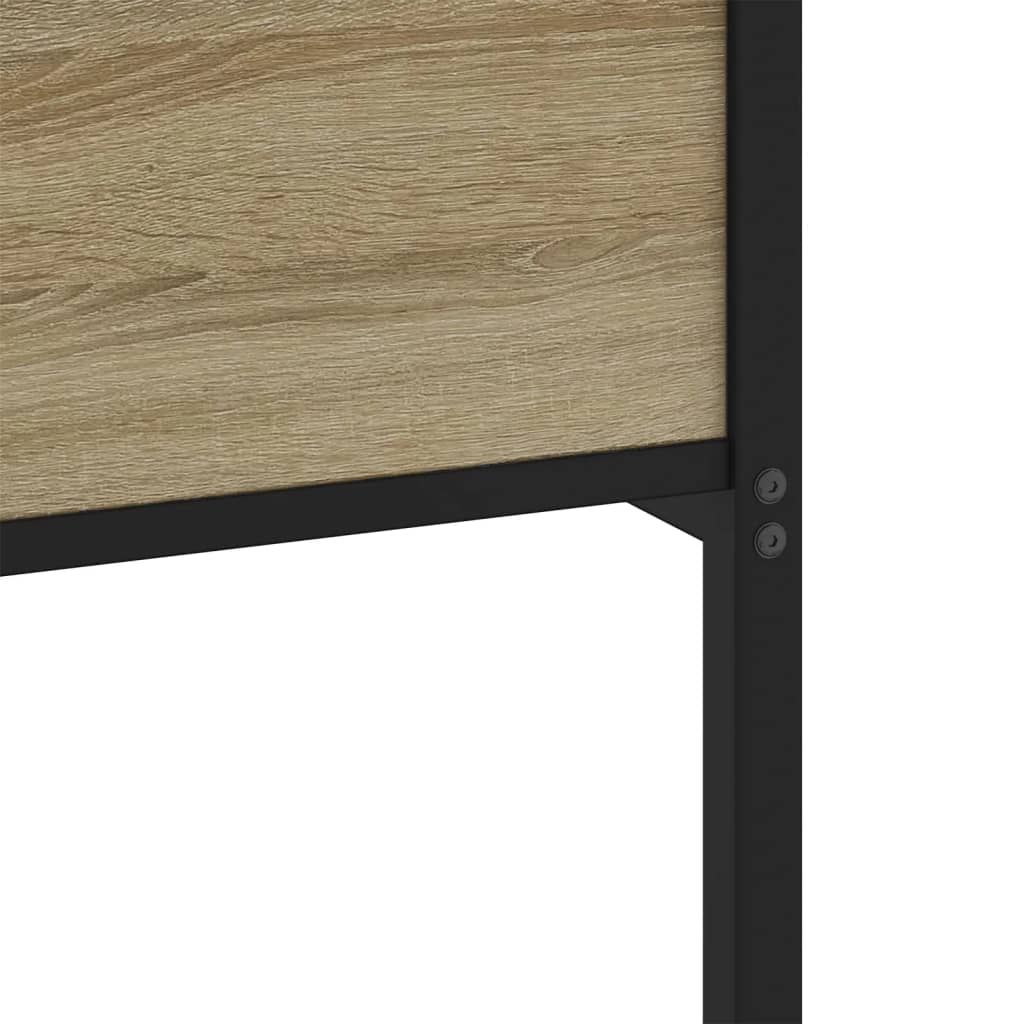 Giroletto senza Materasso Rovere Sonoma 140x200cm in Truciolato | homemem39