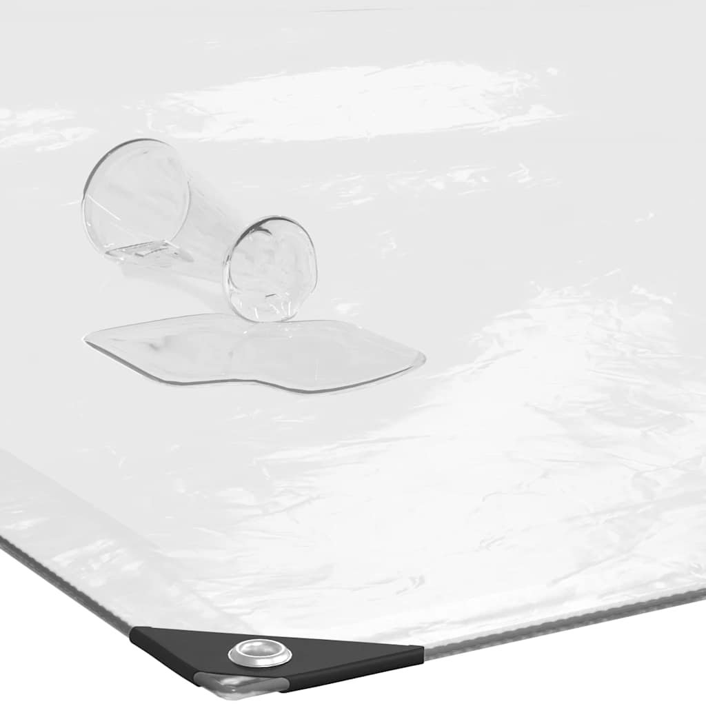 Telone Trasparente con Occhielli 1x6 m in Polietilene | homemem39