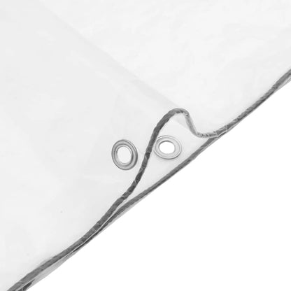 Telone Trasparente con Occhielli 1x8 m in Polietilene | homemem39