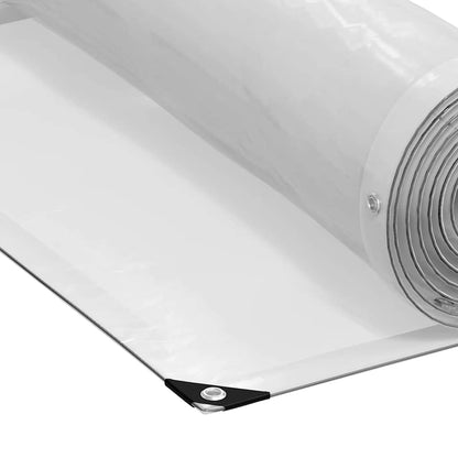 Telone trasparente con occhielli 2x2 m in polietilene | homemem39