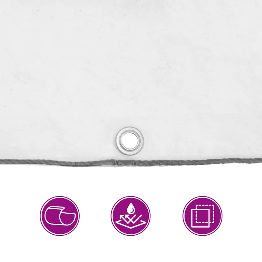 Telone Trasparente con Occhielli 2x8 m in Polietilene